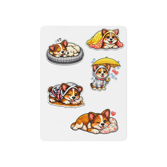 Corgi Daily Series — Temporary Tattoos