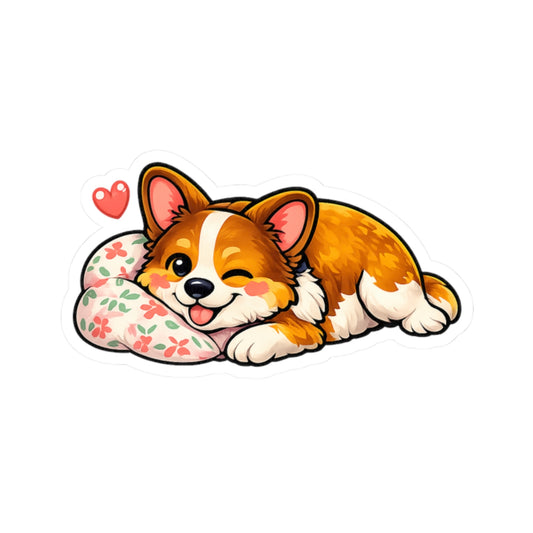 Corgi Daily Series — Winking